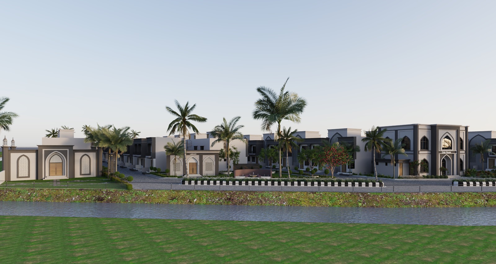 greenwood Villas in Jahangirpura – Premium 3BHK bungalows with terrace, modern design & private parking